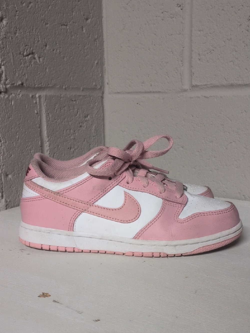 Nike Dunk Low Little Kids' Shoes, Soft Pink, Size 2Y
